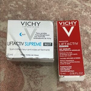 Liftactiv Supreme Nuit and Liftactiv Specialist B3 Serum